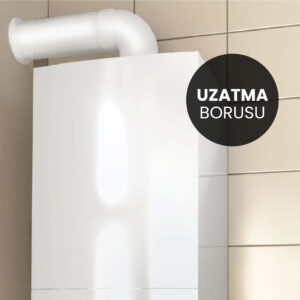 60/100 Mm Uzunluk 1000 Mm Yoğuşmalı Uzatma Borusu Bacası