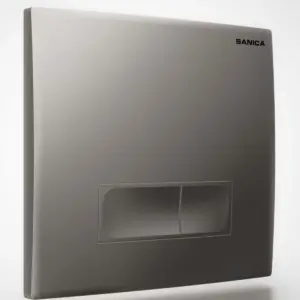 Rezervuar Panel Takımı P04 Mat Krom Boyalı 21 X 18 cm