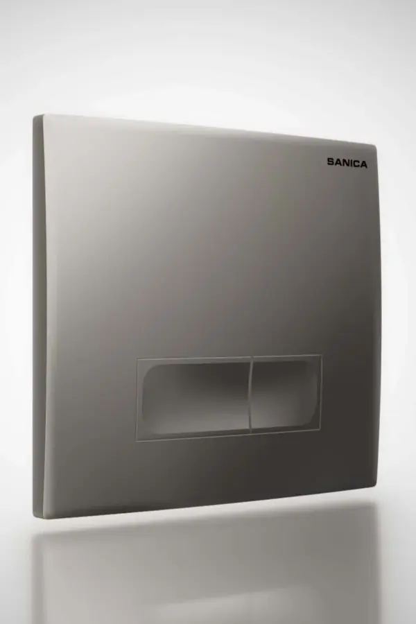 Rezervuar Panel Takımı P04 Mat Krom Boyalı 21 X 18 cm