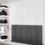 Faro Dekoratif Radyatör Tek Panel Antrasit Siyah 600 X 409 Cm