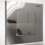Rezervuar Panel P03 Parlak Krom Boyalı 21 X 18 cm