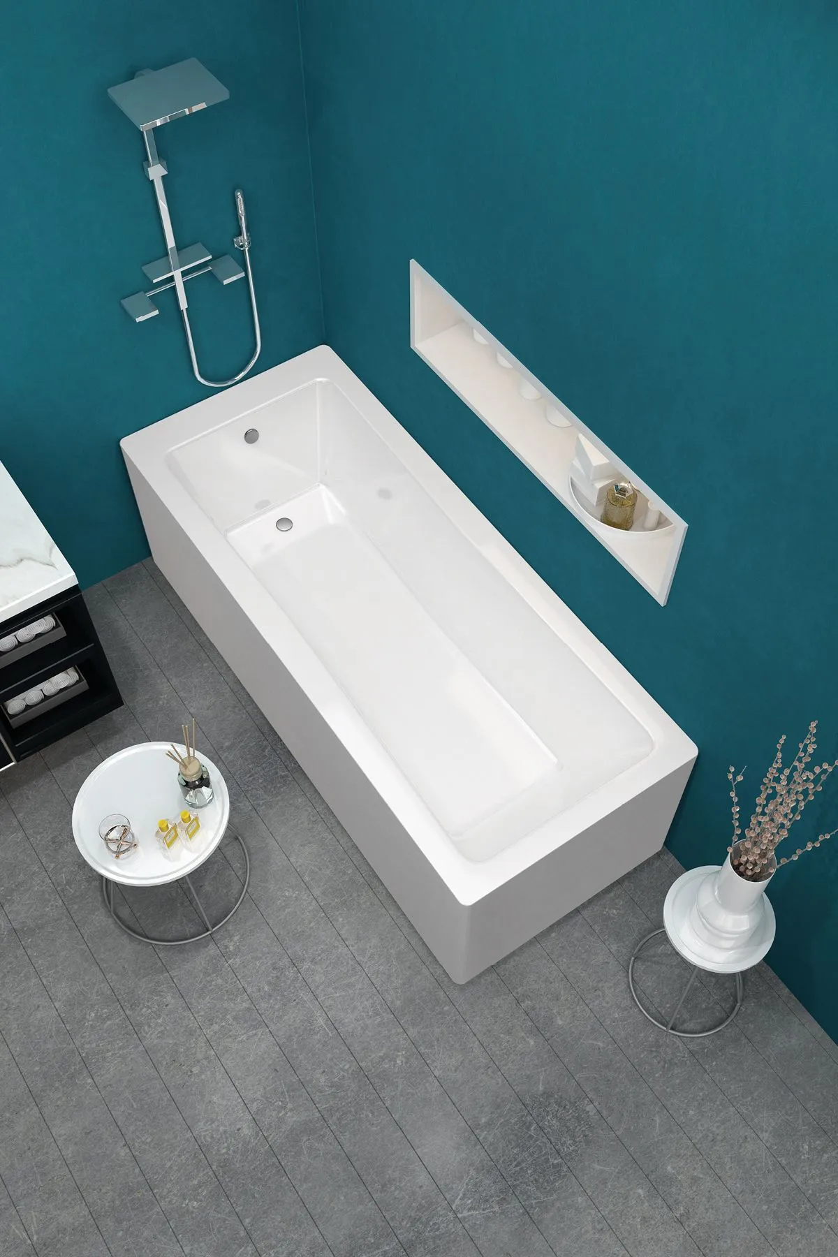 Granada Ön Ve Yan Panelli Küvet 140 X 70 Cm