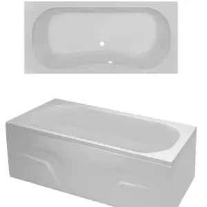 Nova 170*80 Ön Ve Yan Panelli Küvet