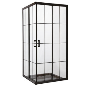 Hawk Kabin 90*90 6mm Siyah Çizgili