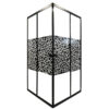 Kabin Porto 100 Kare Siyah Mozaik Desen  Profil 4mm H:185