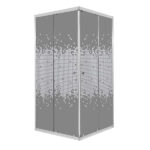 New Spiga 100 Kare Füme Desenli h.185 Parlak