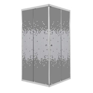 New Spiga 100 Kare Füme Desenli h.185 Parlak