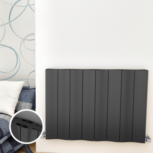 Faro (Double) 600*409 (H) Anthracite Aluminium